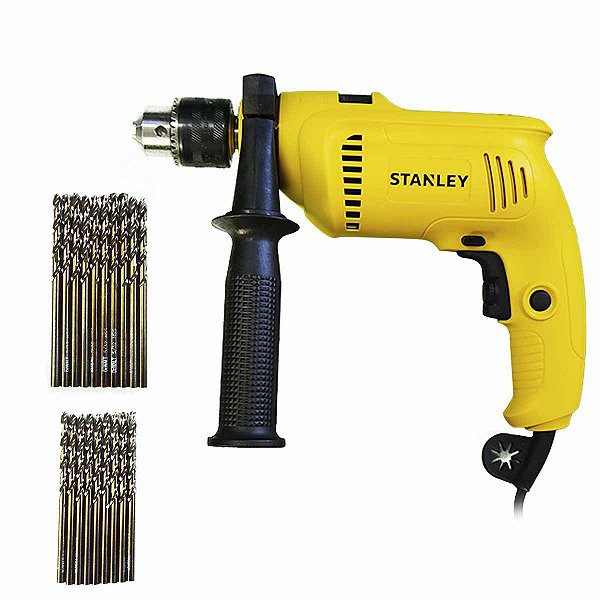 Furadeira Impacto e Parafusadeira 1/2 13mm STANLEY SDH600G20