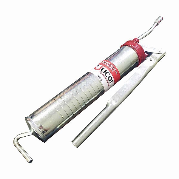 Bomba Manual para Graxa Engraxadeira Bico Rígido 500g UCOL