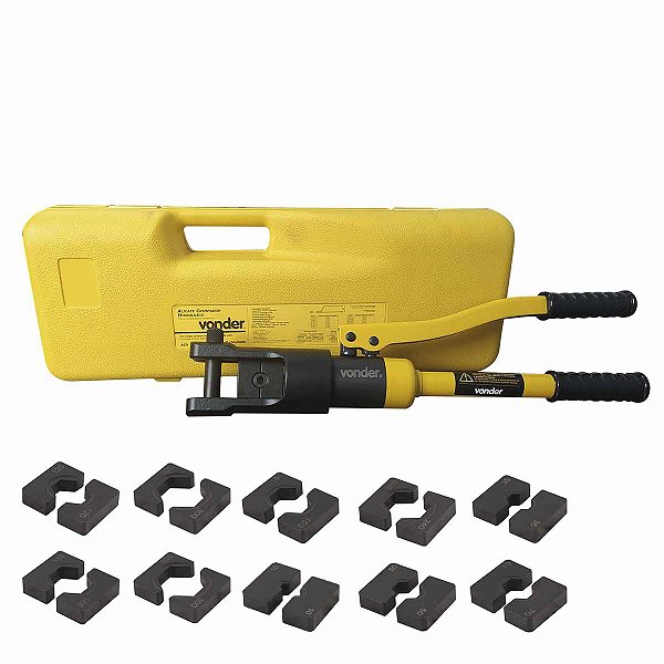 Alicate Crimpador Hidráulico de Terminais VONDER