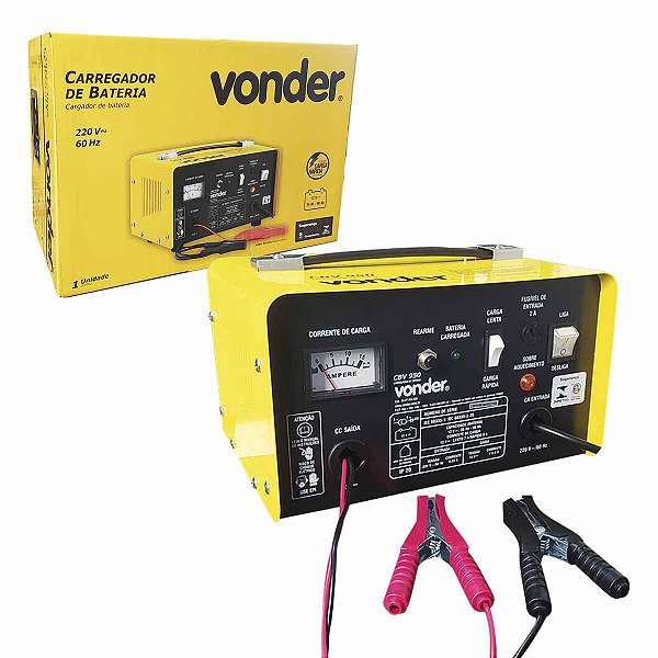 Carregador De Baterias Universal 90A 60HZ CBV950 VONDER