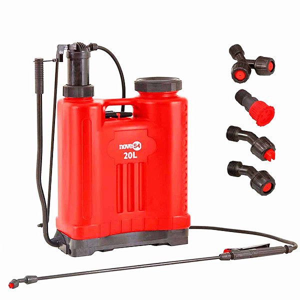 Bomba Costal Pulverizadora Veneno Agrícola 20L PCN020 NOVE54