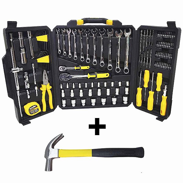 Jogo Kit de Ferramenta com 129 Peças VONDER
