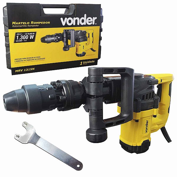 Martelo Rompedor 1100W SDS MAX MRV1315N VONDER