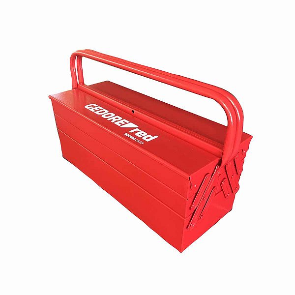 Caixa Ferramentas 05 Gaveta Metal 50x33x19cm Vermelha GEDORE