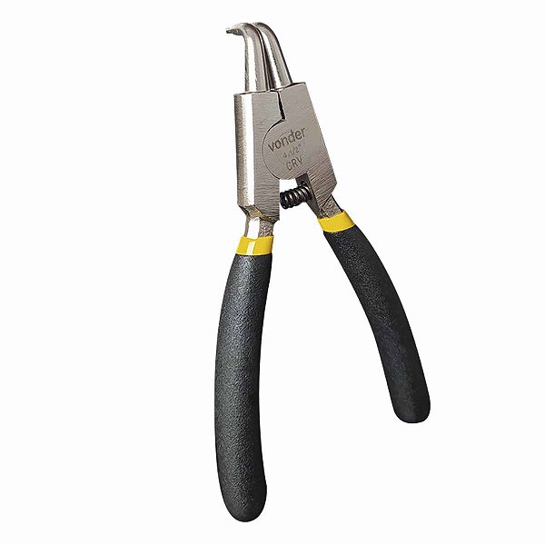 Alicate Para Anel Trava Externo Curvo 4.1/2" Polegada VONDER