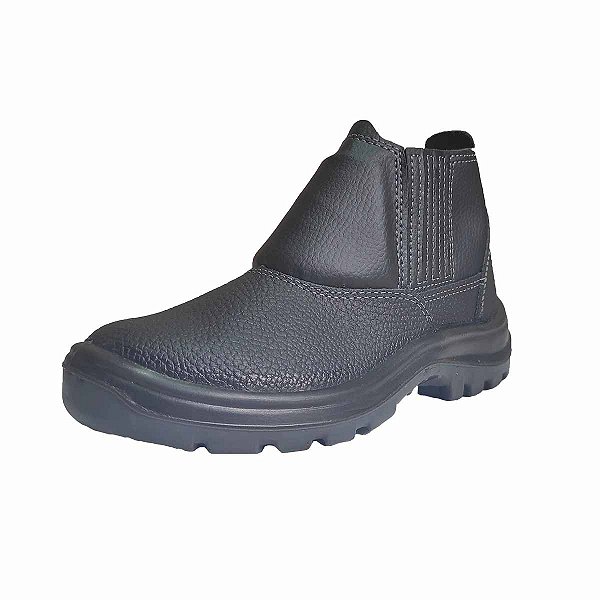 Bota Botina De Segurança Trabalho EPI Bico PVC FUJIWARA