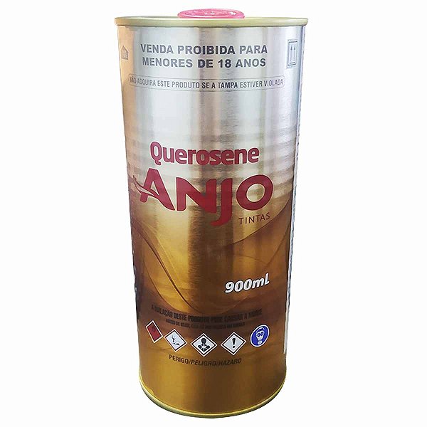 Querosene Limpa Remove Graxa Óleo Tinta Ceras 900ml ANJO