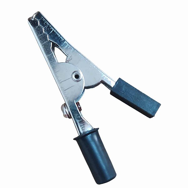 Garra Jacaré Preta Vermelha 1 Par WORKER