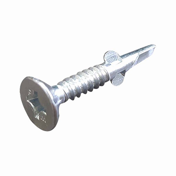 Parafuso Ponta Auto Brocante com Asa Phillips Cabeça Chata