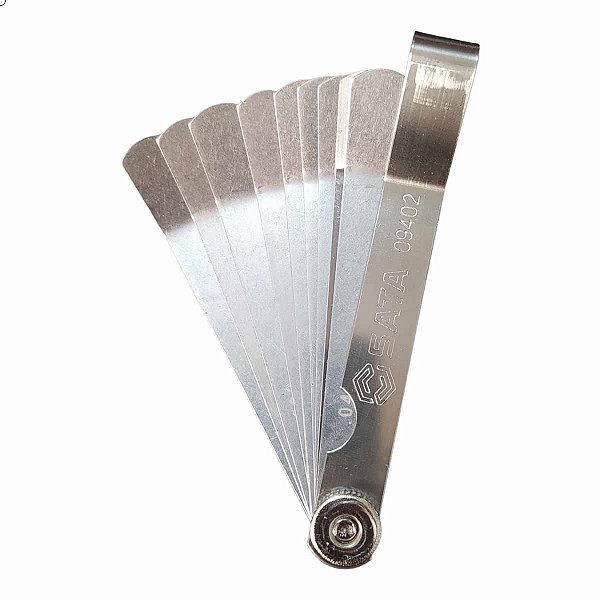 Jogo Calibrador Para Folga em Lâminas Com 16 Peças SATA