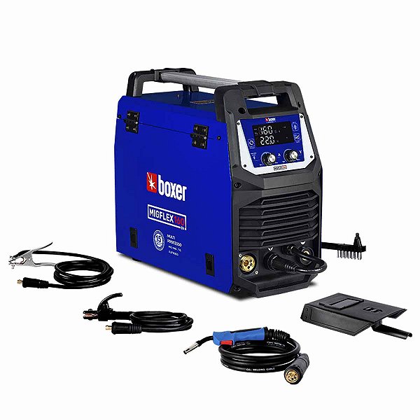 Maquina de Solda Inversora MigFlex 160BV 160A Bivolt BOXER