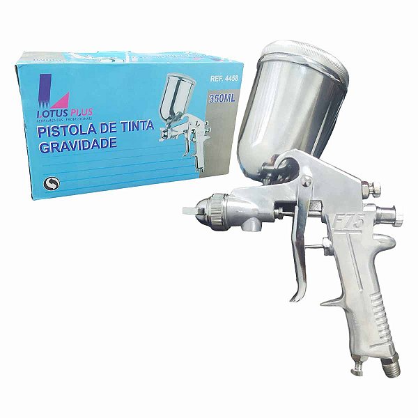 Pistola De Pintura Gravidade 350ml Bico 1,5mm Ar 1/4" LOTUS