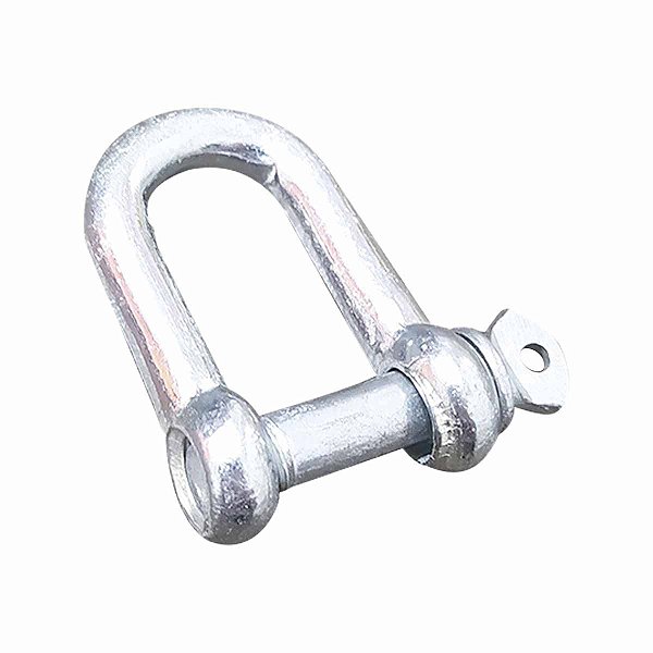 Manilha Tipo U Reta Galvanizada