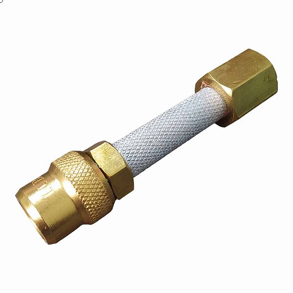 Esguicho Regulavel Aço Rosca Fêmea 1/2'' LUB28C LUBEFER