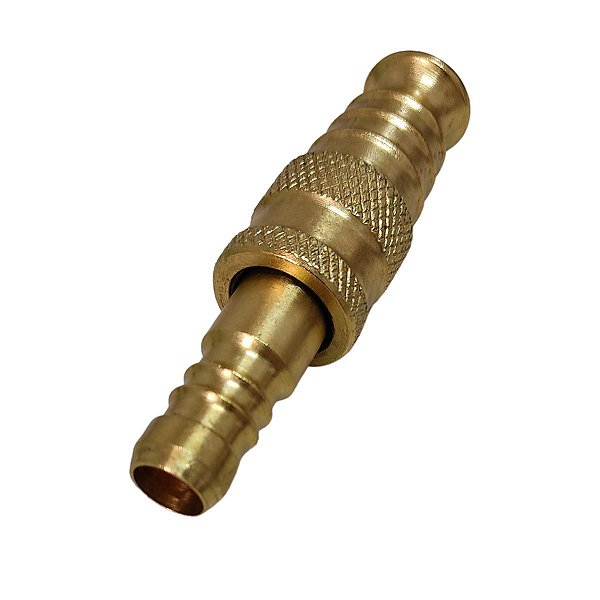 Esguicho de Jardim Latão P/ Mangueira C/ Escama 1/2 LUBEFER