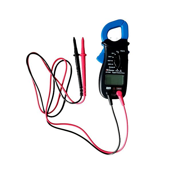 Alicate Amperímetro Digital 200A Medir Corrente Eletricista