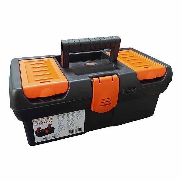 Caixa de Ferramentas Plástico Organizador 12,5" BLACKDECKER