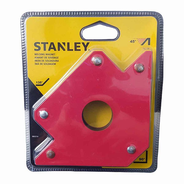 Esquadro Magnético para Solda Serralheiro STANLEY