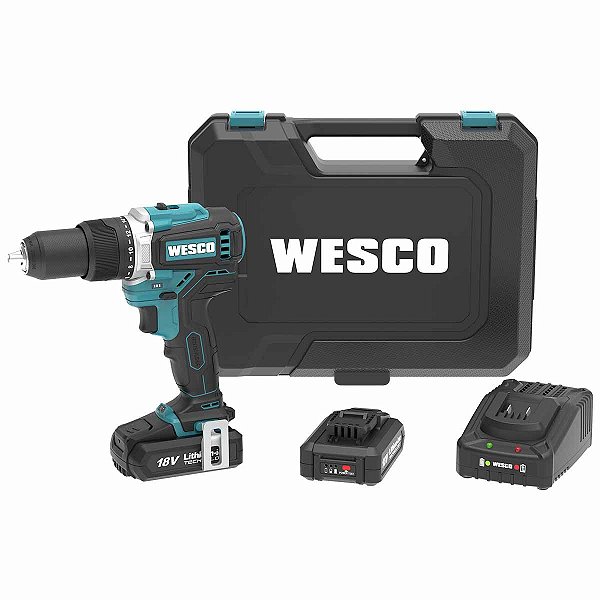 Furadeira Impacto a Bateria Brushless 18v WS2319K2 WESCO