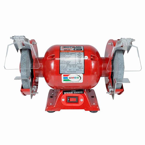 Moto Esmeril de Bancada Rebolo 360W MMI50 MOTOMIL