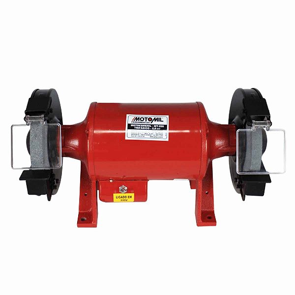 Moto Esmeril de Bancada Rebolo 1500W 2Hp 380V MT200 MOTOMIL