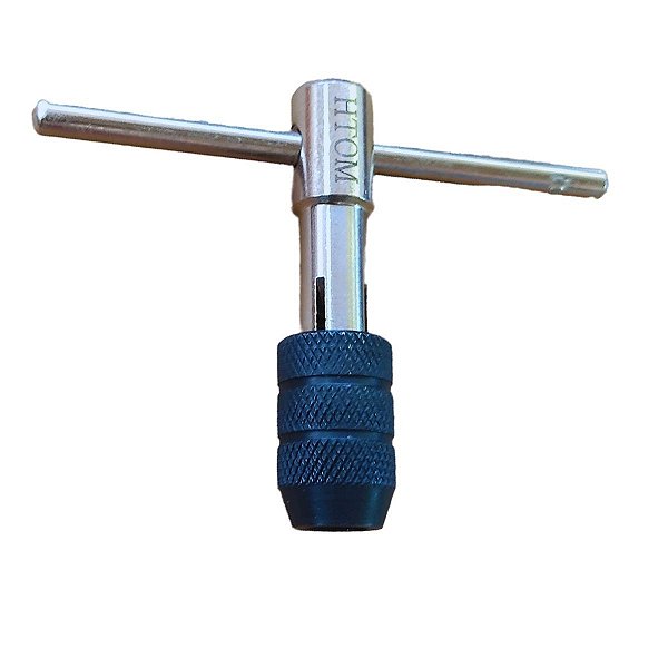 Vira Macho Desandador Tipo T Curto M4 - M12  Aço Cromado HTOM