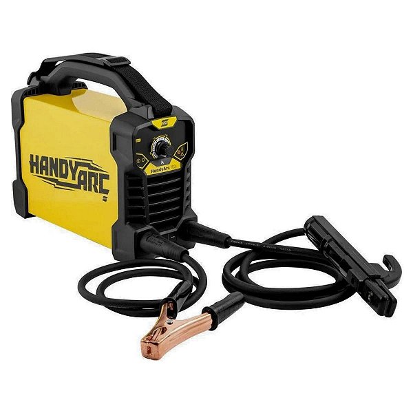Maquina Inversora de Solda Handyarc 162i 220V Eletrodos ESAB