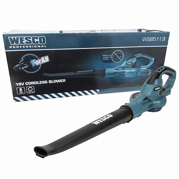 Soprador de Folhas sem Bateria 18V WS8511.9 WESCO
