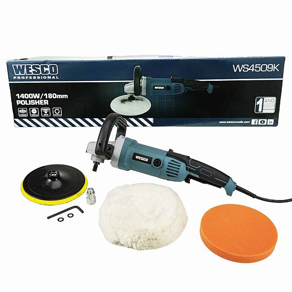 Politriz Lixadeira Angular 7 Polegadas 1200W WS4509K WESCO