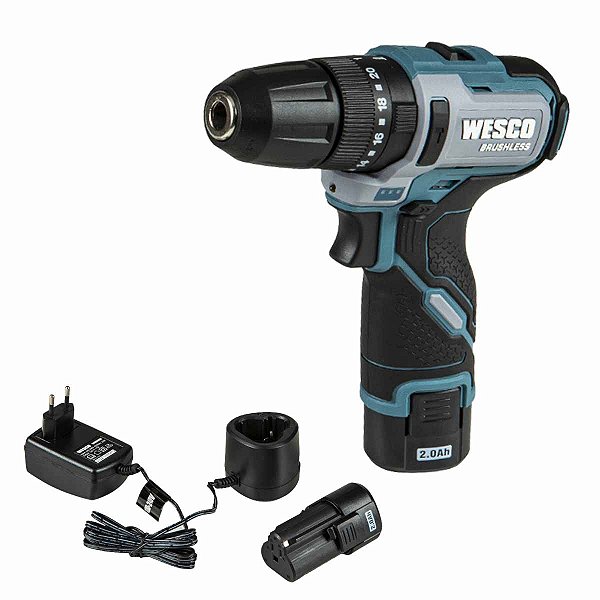 Parafusadeira de Impacto 3/8 12V com Bateria WS2558 WESCO