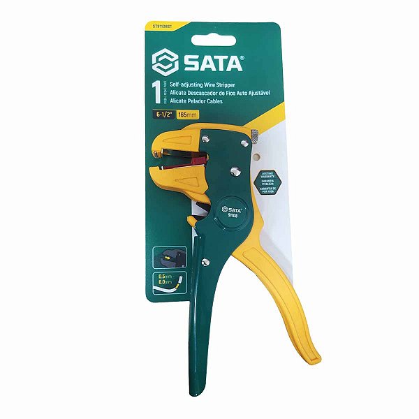 Alicate Descascador de Fios Auto Ajustável 6.1/2 SATA