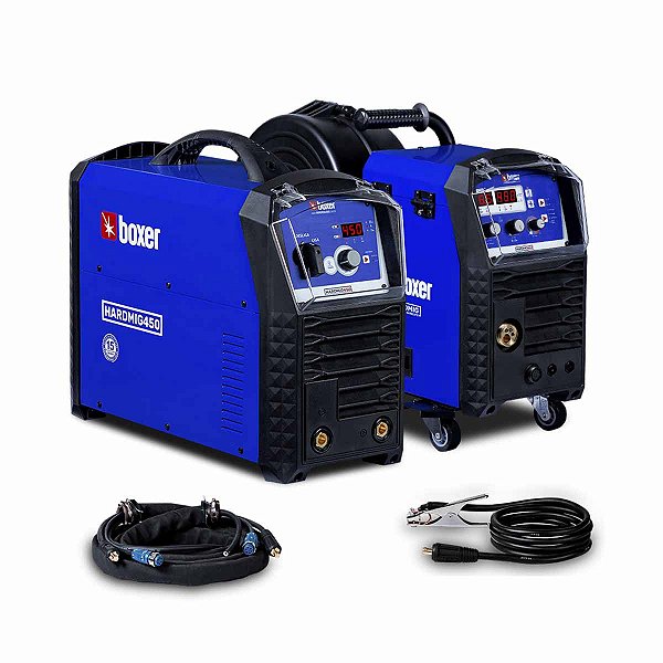 Maquina de Solda Inversora HARDMIG450 380V Trifásica BOXER