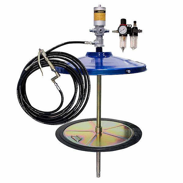 Bomba Propulsora de Graxa Pneumática 200KG BREMEN