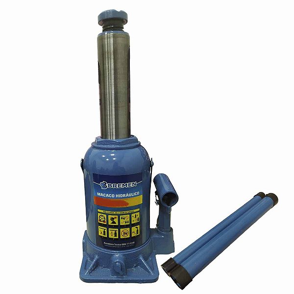 Macaco Hidráulico tipo Garrafa 32 Toneladas BREMEN