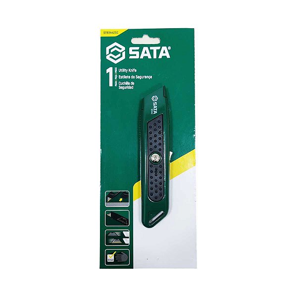 Estilete de Segurança Auto Retrátil ST93442SC SATA