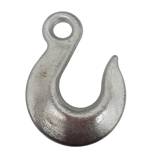 Gancho Olhal Toneladas Sem Trava Aço Galvanizado Cargas Leve