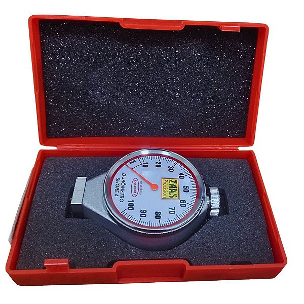 Durômetro Análogico Shore A 0 -100 Medidor Dureza Borrachas