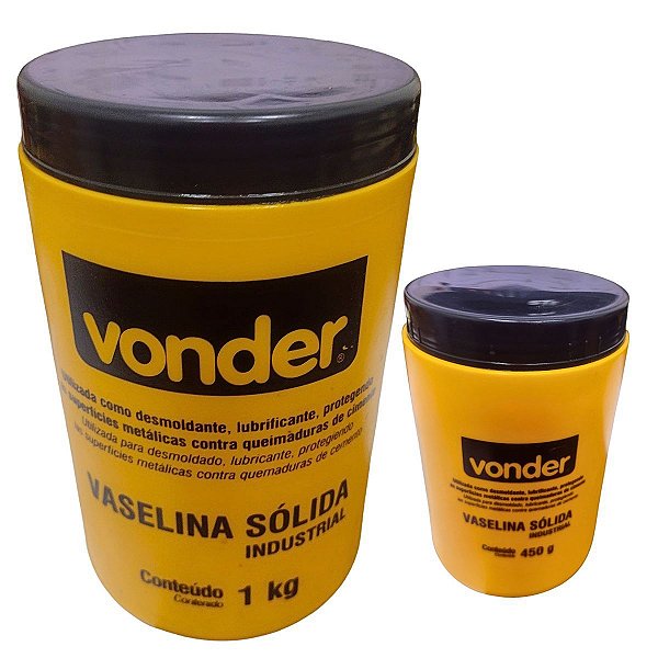 Vaselina Sólida Industrial Desmoldante Lubrificante da Vonder