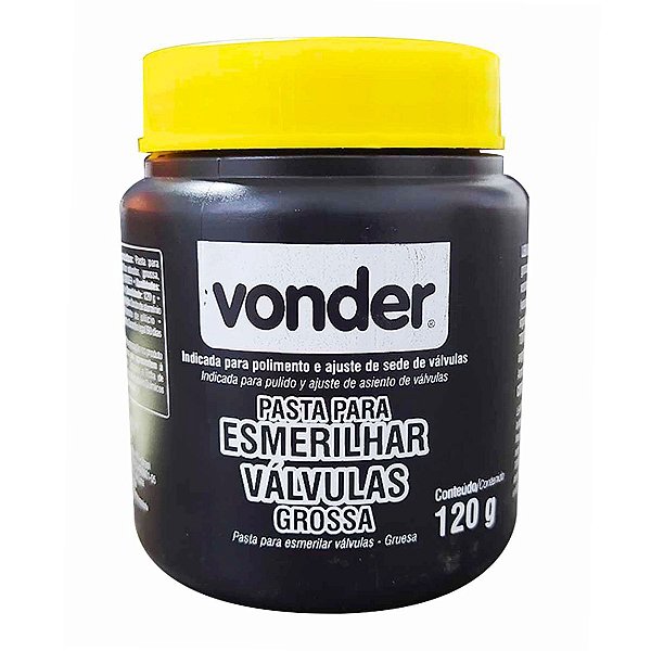 Pasta Abrasiva Para Esmerilhar Válvulas Grossa 120g VONDER