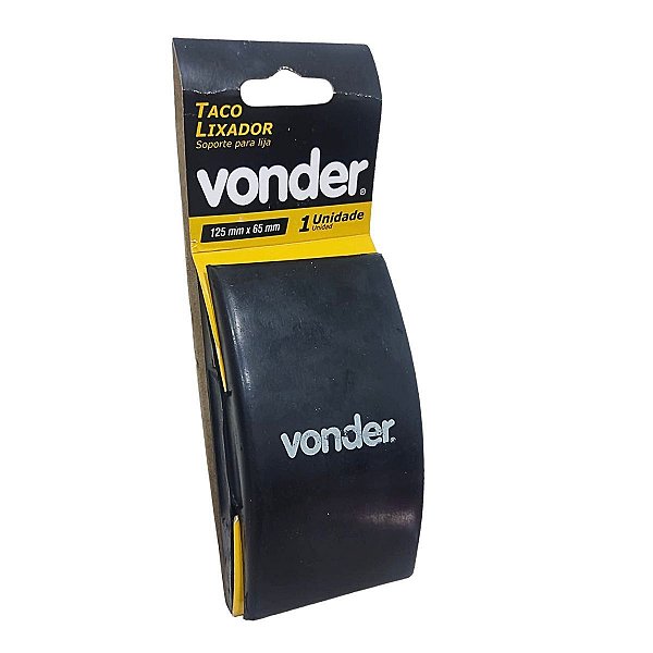 Taco Lixador Manual de Borracha Lixamento Automotivo VONDER