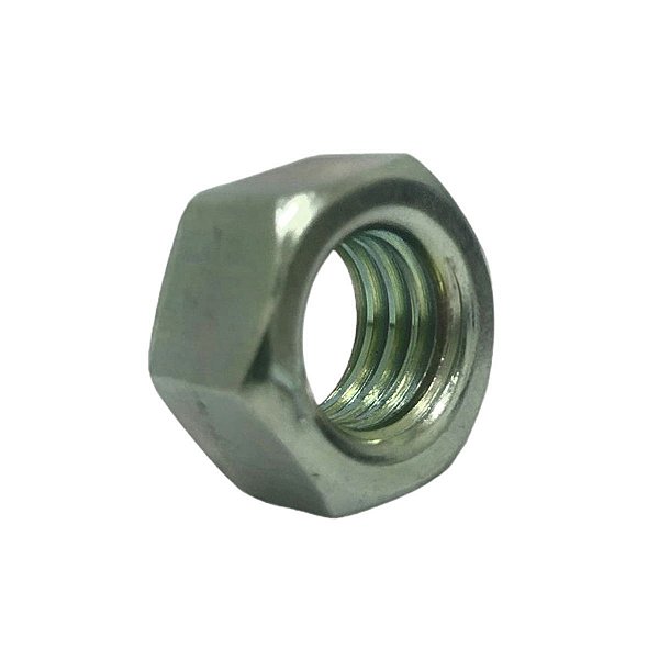 Porca Especial M10 CH15 Zincada Cabeçote Turbina Coletor 8.8