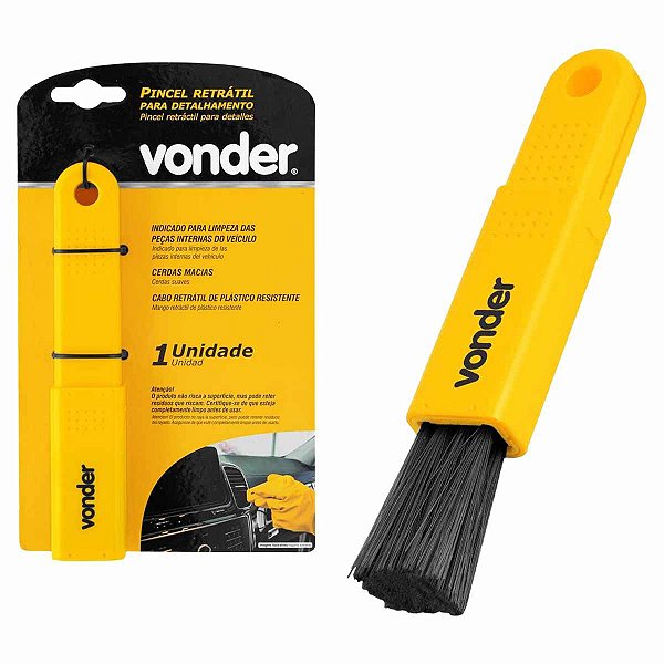 Pincel Retrátil para Detalhamento Automotivo VONDER