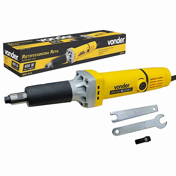 Retificadeira Reta 400W 1/4 VONDER RRV 414