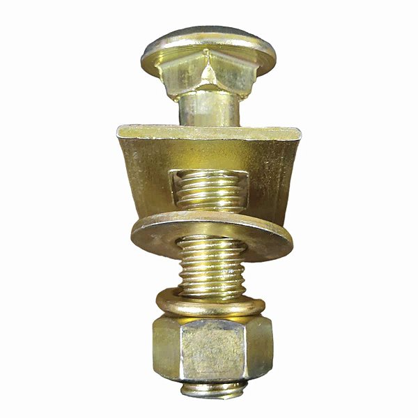 Parafuso do Mancal Niveladora Completo 5/8x3 Bicromatizado