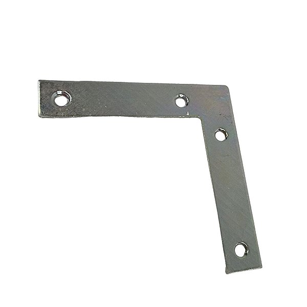 Placa de Junção L Angulo Reforçada 20 x 100 x 2mm Minubras