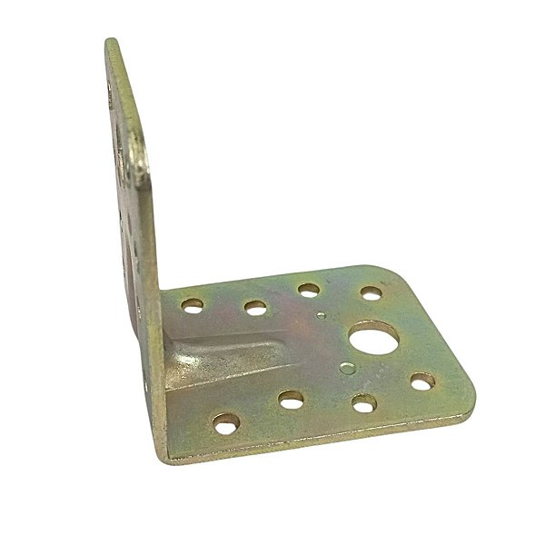 Placa Cantoneira de Junção 55 x 65 x 2,5mm Chapa Reforçada