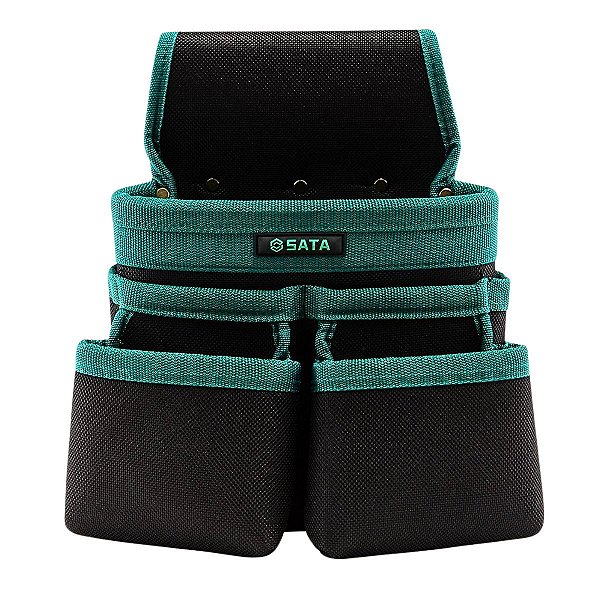 Porta Ferramentas Para Cinto 8 Bolsos Nylon SATA ST95213SC
