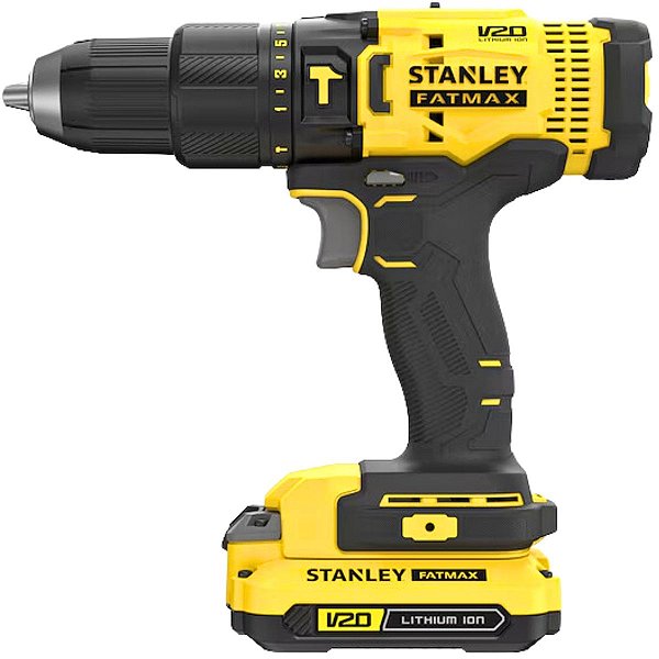 Parafusadeira e Furadeira de Impacto 1/2 20V + 2BAT 1,5A SCD711C2K-BR STANLEY