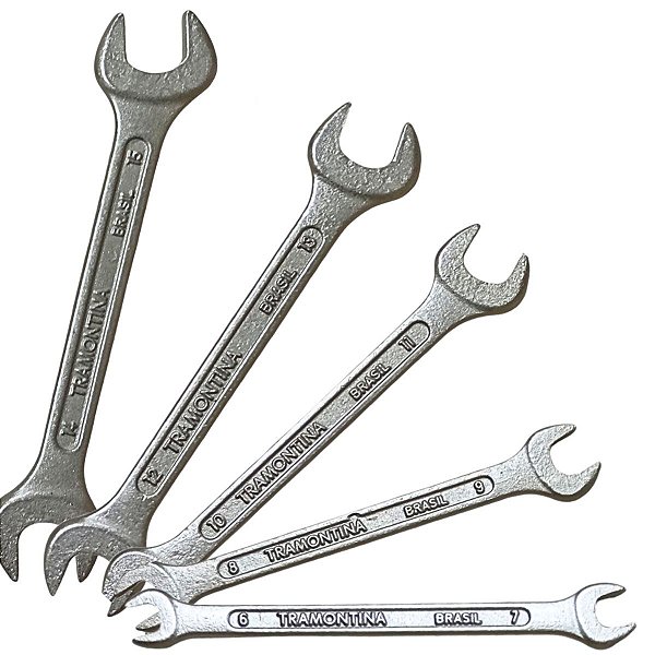 Jogo de Chaves Fixa Boca 6 a 15mm 5 PÇS TRAMONTINA 43408/147
