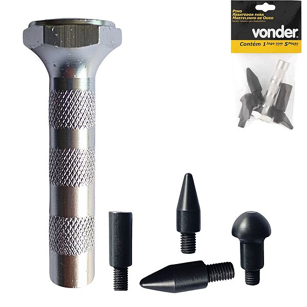 Pino Rebatedor com Pontas em Nylon Martelinho de Ouro VONDER